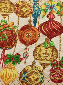 Вафельное полотно (холст) "Волшебные игрушки", ш.0.5м, хлопок-100%, 165гр/м.кв